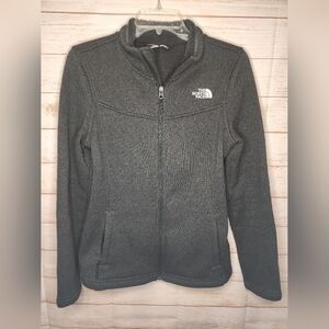 The North Face Gray Full-Zip Jacket